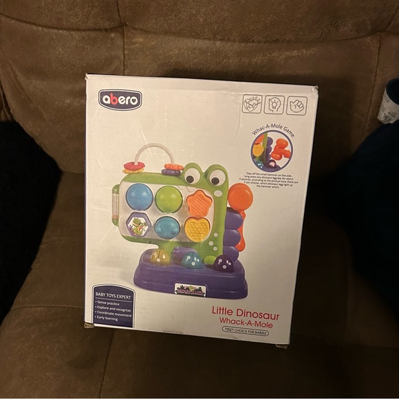 Baby👶🏽 7 in 1 Versatile Activity Cube wShape Sorter Activity&Whack A Mole Game - Picture 3 of 8